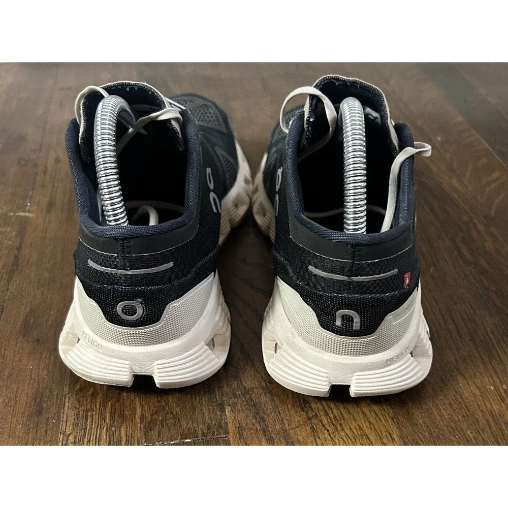 Women's On Cloud X Hellon Running Shoes Size 7.5 Black Pearl Sneakers Gym Walk - Picture 5 of 9